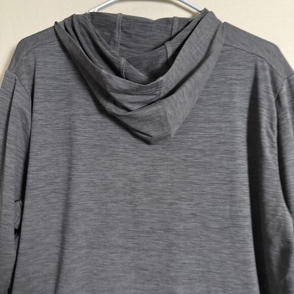 Spyder sz L gray active hoodie - Picture 7 of 9